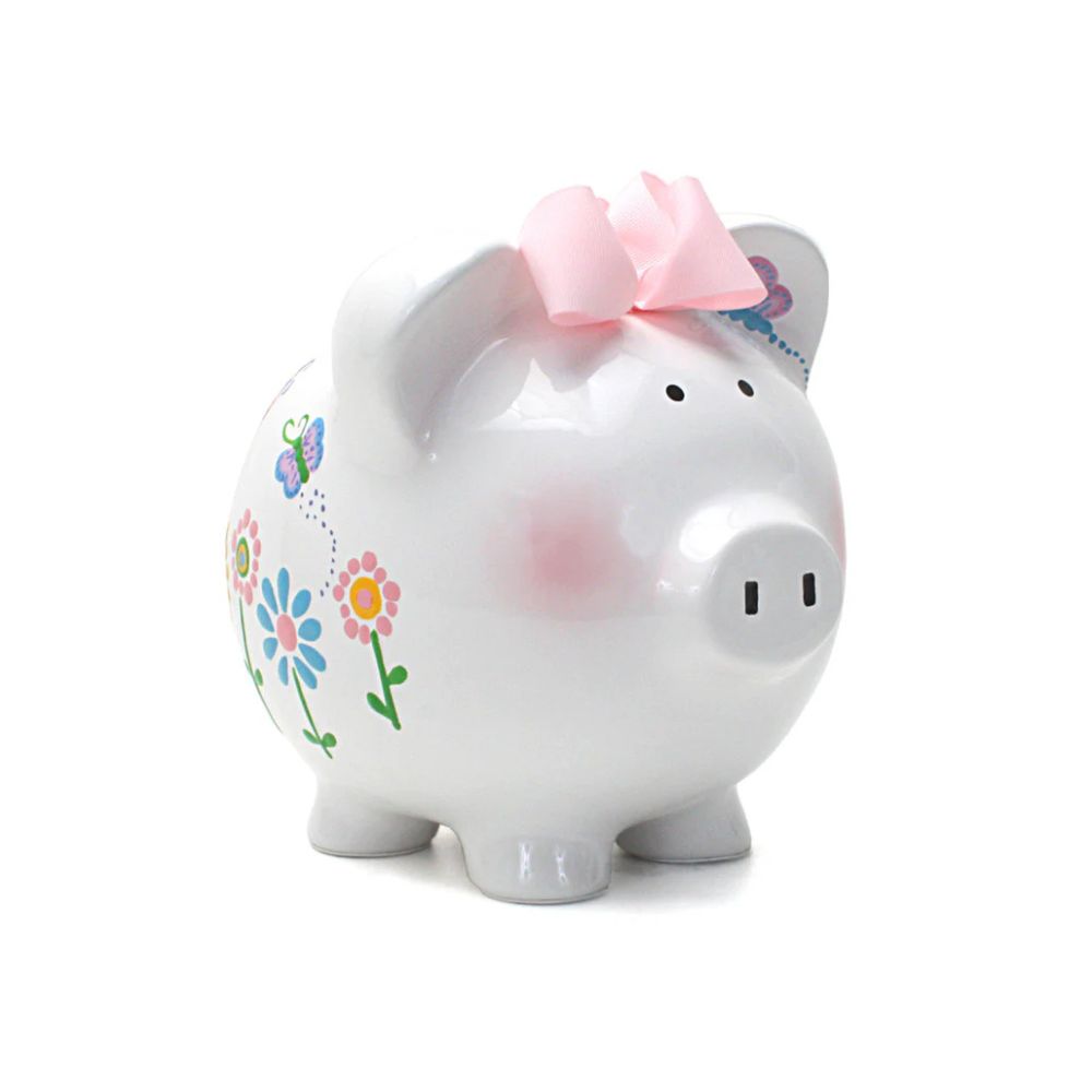 Flutterflies Piggy Bank