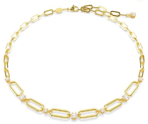 Swarovski Constella Link Necklace - Gold Plated