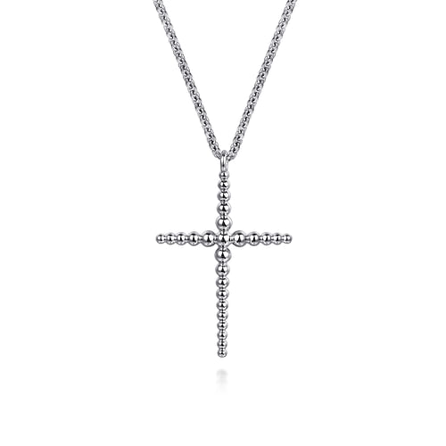 Bujukan Beaded Cross Necklace