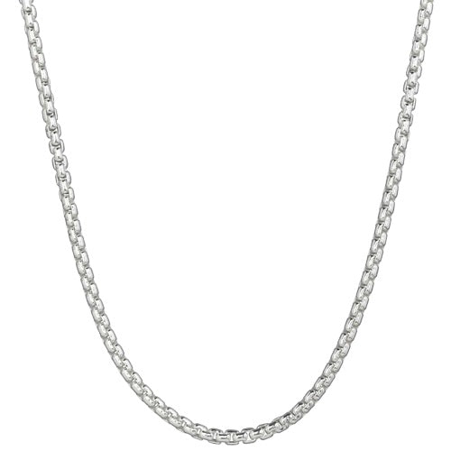 20" 4mm Rounded Box Chain