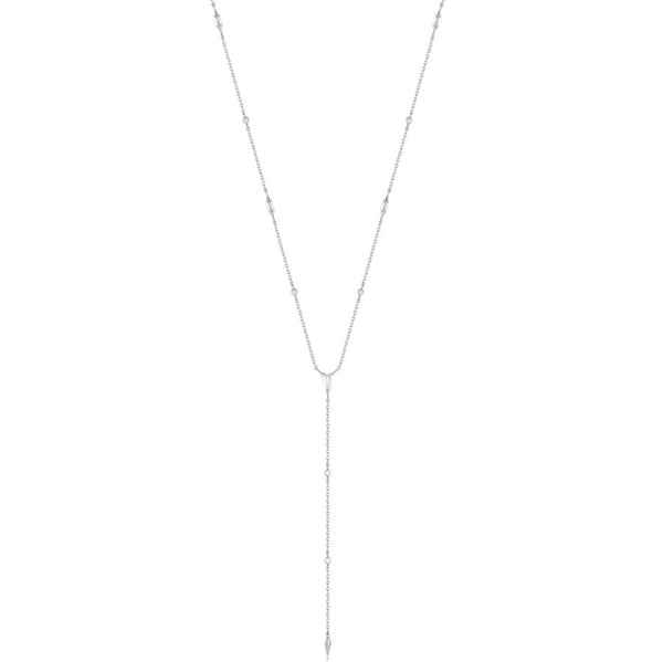 Sparkle Point Y Necklace