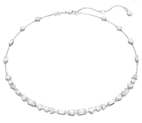 Swarovski Mesmera All Around Necklace - Rhodium Plated