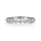 Single Prong Diamond Anniversary Band