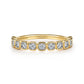 Gold Diamond Stackable Ring