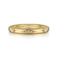 14K DIAMOND STATION STACKABLE