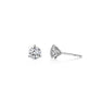 14kt White Gold 1.50ctw Lab Grown Diamond Stud Earrings