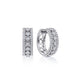15mm Diamond Huggie Earrings