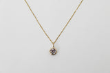 0.25Ct Lab Grown Diamond Bezel Pendant
