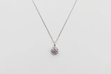 0.50Ct Lab Grown Round Brilliant Diamond Bezel Pendant