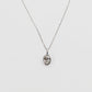 0.25Ct Lab Grown Oval Brilliant Diamond Bezel Pendant