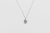 0.25Ct Lab Grown Oval Brilliant Diamond Bezel Pendant