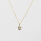 0.25Ct Lab Grown Pear Shaped Diamond Bezel Pendant