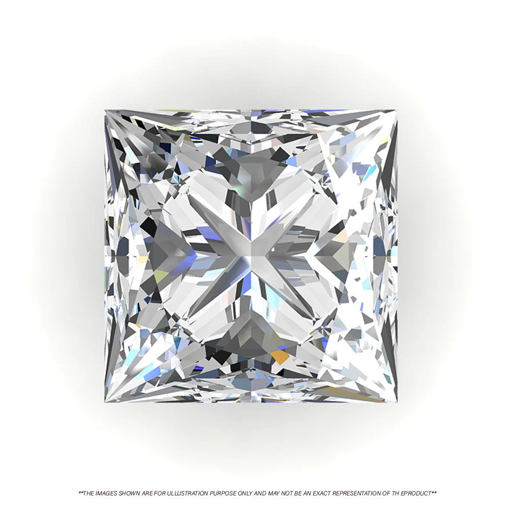 0.47CT LAB GROWN PRINCESS CUT