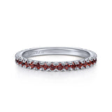 Garnet Stackable Ring