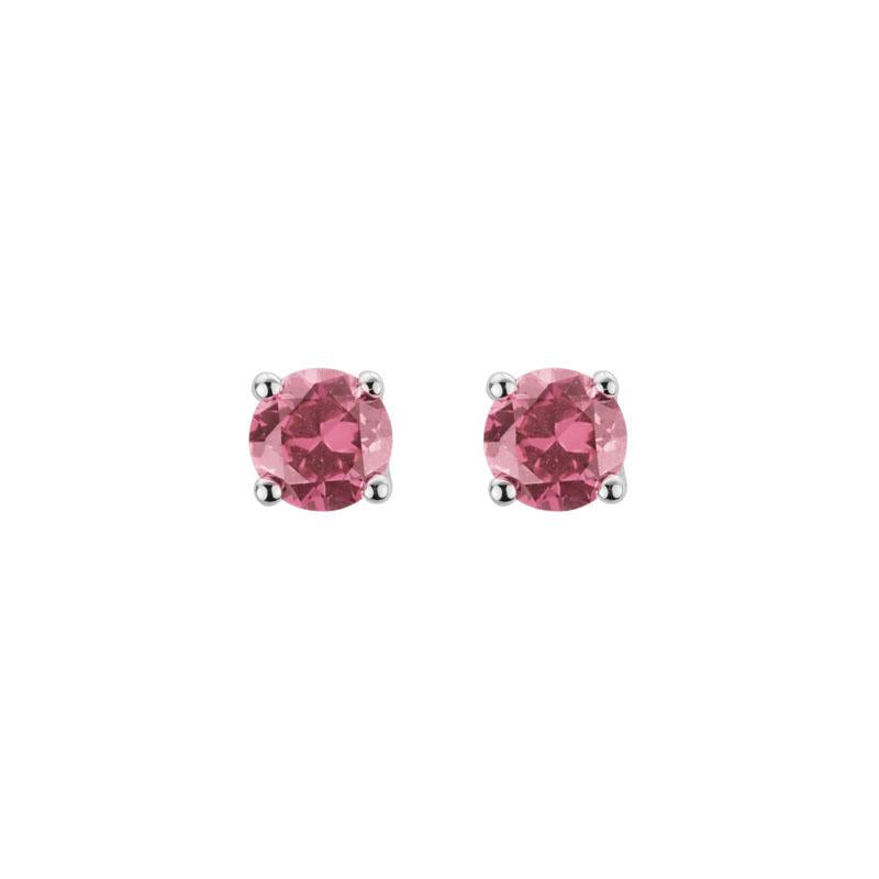 Pink Tourmaline Earrings