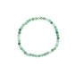 4MM Emerald May Birthstone Beaded Bracelet - 7"