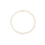 4MM Pearl June Birthstone Beaded Bracelet - 7"