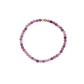 4MM Ruby July Birthstone Beaded Bracelet - 7"