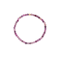 4MM Ruby July Birthstone Beaded Bracelet - 7"