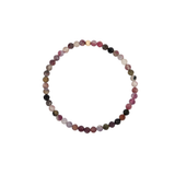 4MM Tourmaline October Birthstone Beaded Bracelet - 7"