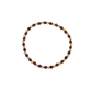 4MM Garnet & 14K Gold Filled Harmony Gemstone Beaded Bracelet - 7"