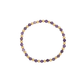 4MM Amethyst & 14K Gold Filled Harmony Gemstone Beaded Bracelet - 7"