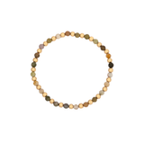 4MM Tourmaline & 14K Gold Filled Harmony Gemstone Beaded Bracelet - 7"
