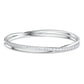 Swarovski Twist Rows Bangle