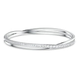Swarovski Twist Rows Bangle
