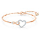 Swarovski  Infinity Heart Bangle