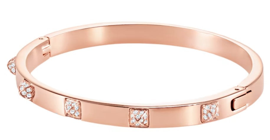 Swarovski Rose Gold Tone Tactic Bangle