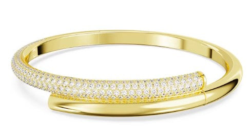 Swarovski Dextera Bangle - Gold Plated - Size M