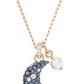 Swarovski Luna Pendant - Rose Gold Plated