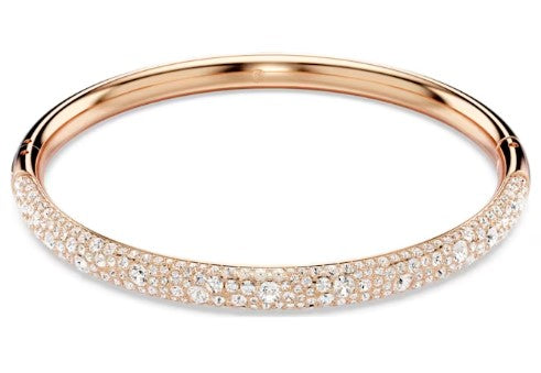 Swarovski Meteora Bangle - Rose Gold Plated (Size M)