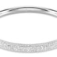 Swarovski Meteora Bangle - Rhodium Plated (Size M)
