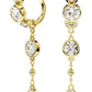 Swarovski Imber Drop Earrings - Mixed Metal Finish