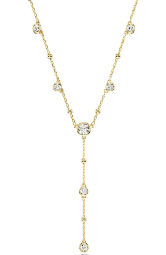 Swarovski Imber Y Necklace - Gold Plated