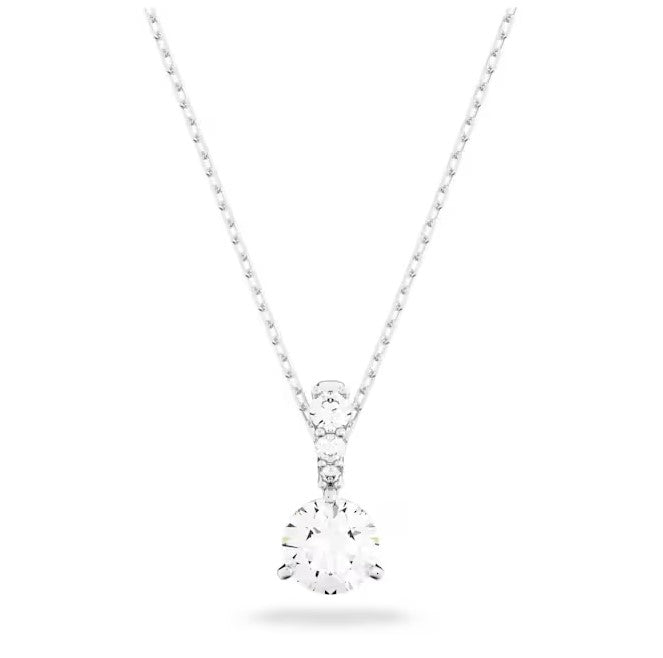 Solitaire Clear Pendant