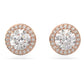 Swarovski Constella Rose Gold Tone Stud Clear Earring