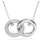 Swarovski Dextra Linked Circle Pendant