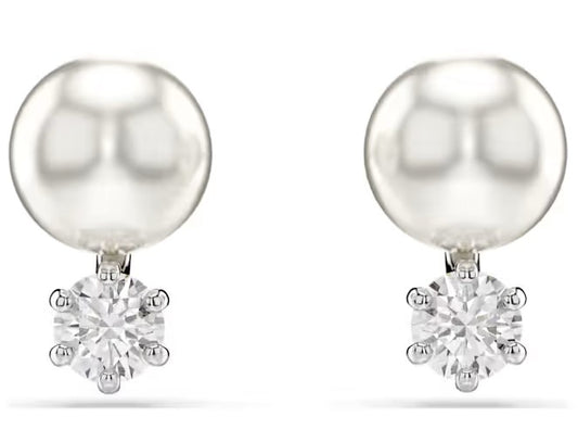 Swarovski Matrix Pearl Stud