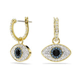 Symbolica Yellow Gold Tone Evil Eye Dangle Earrings