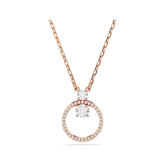Constella Rose Gold Circle Pendant