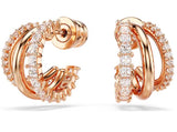 Swarovski Hyperbola Rose Gold Tone Earrings