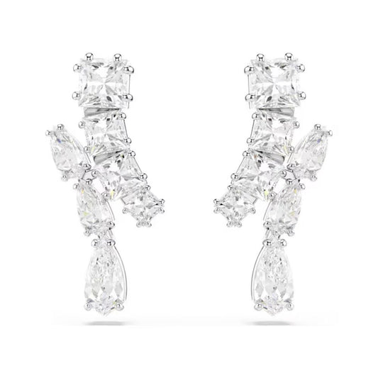 Matrix Clear Stone Earrings