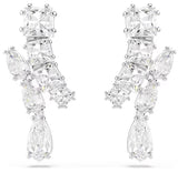 Swarovski Matrix Clear Stone Earrings