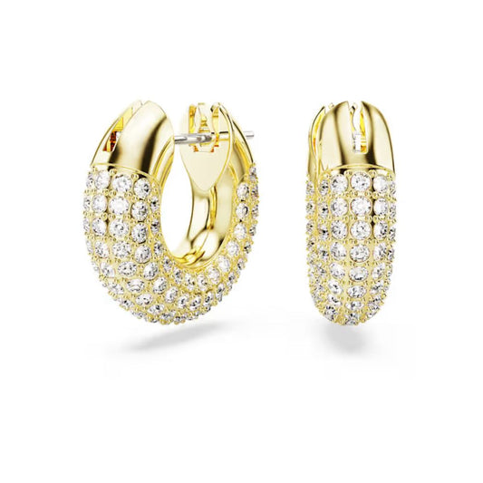 Swarovski Dextera Yellow Gold Tone Earrings