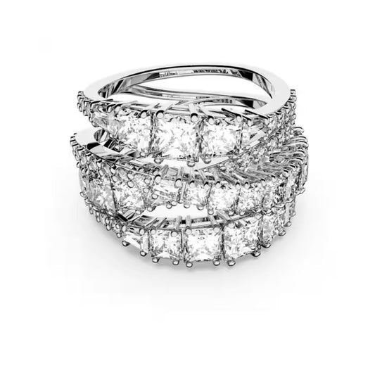 Swarovski Twist Ring Size 58