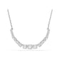 Matrix Clear Stone Necklace
