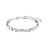 Matrix Petite Emerald Cut Clear Crystal Bracelet